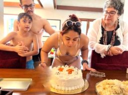 Aamir Khan and ex-wife Reena Dutta celebrate their daughter Ira Khan’s birthday with poolside party; Nupur Shikhare shares photos with loved-up message