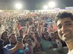 10,000 college students of VJIT Hyderabad celebrate the trailer of Major with Adivi Sesh