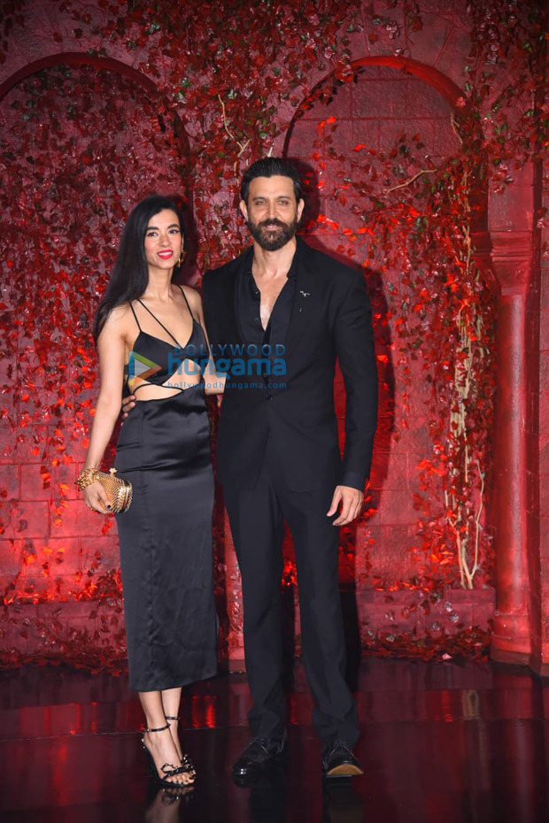 Hrithik Roshan and Saba Azad twin in black as they make red carpet debut as a couple at Karan Johar's 50th birthday bash Hrithik Roshan and Saba Azad twin in black as they make red carpet debut as a couple at Karan Johar's 50th birthday bash