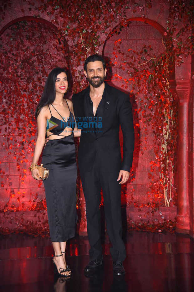 Hrithik Roshan and Saba Azad twin in black as they make red carpet debut as a couple at Karan Johar's 50th birthday bash Hrithik Roshan and Saba Azad twin in black as they make red carpet debut as a couple at Karan Johar's 50th birthday bash