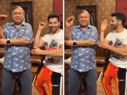 Varun Dhawan grooves with dad David Dhawan on Jugjugg Jeeyo’s The Punjaabban Song, watch video 