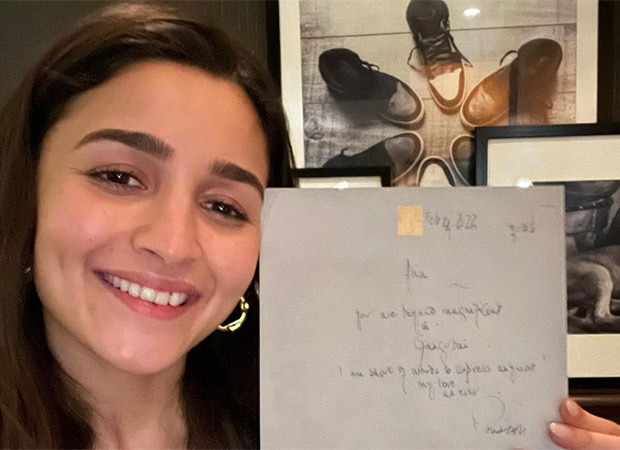 Alia Bhatt shares Brahmastra co-star Amitabh Bachchan’s special letter about her role in Gangubai Kathiawadi