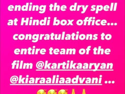 Kangana Ranaut lauds Bhool Bhulaiyaa 2 stars Kartik Aaryan and Kiara Advani for ending Bollywood’s dry spell