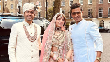Singer Kanika Kapoor ties the knot with businessman Gautam Hathirmani in a traditional Indian ceremony in London