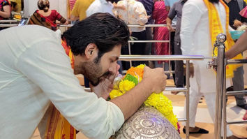 Kartik Aaryan keeps up with his tradition; visits Siddhivinayak to seek blessing for the success of Bhool Bhulaiyaa 2
