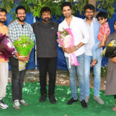 Chiranjeevi reviews Major; hosts actor Adivi Sesh and the team at his house in Hyderabad