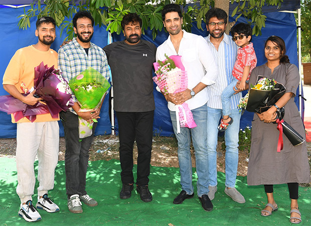 Chiranjeevi reviews Major; hosts actor Adivi Sesh and the team at his house in Hyderabad