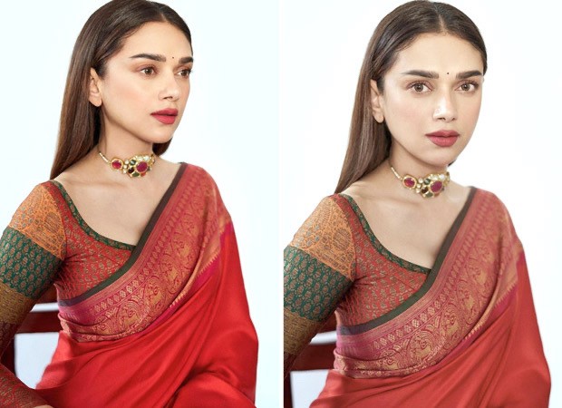 Aditi Rao Hydari Hot Look in Red Saree | Movie Trailers -  News,Previews,Photos From Bollywood And Hollywood