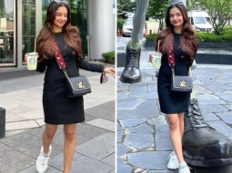 Anushka Sen looks adorable in a Calvin Klein dress in Seoul, prepares for her Korean drama debut
