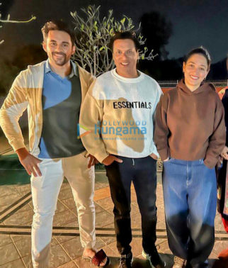 On the Sets of the movie Babli Bouncer