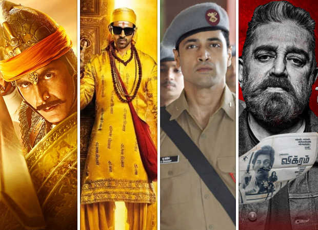 Box Office: Samrat Prithviraj, Bhool Bhulaiyaa 2, Major (Hindi), Vikram (Hindi) bring in close to Rs. 90 crores in the week gone by