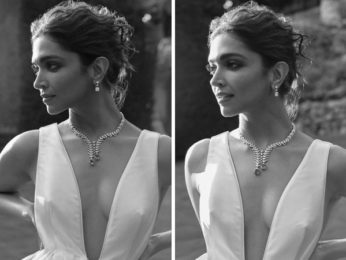 Deepika Padukone looks like a dream in a white gown with a statement neckpiece while attending Cartier’s Beautés De Monde in Spain