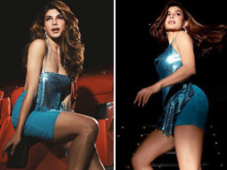 Jacqueline Fernandez oozes hotness in blue backless sequin top and mini skirt
