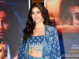 Photos: Janhvi Kapoor snapped promoting Good Luck Jerry in Mumbai