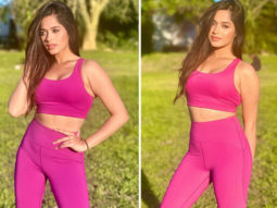 Jannat Zubair slays athleisure look in pink co-ords, shares pictures from Khatron Ke Khiladi 12 sets in Cape Town