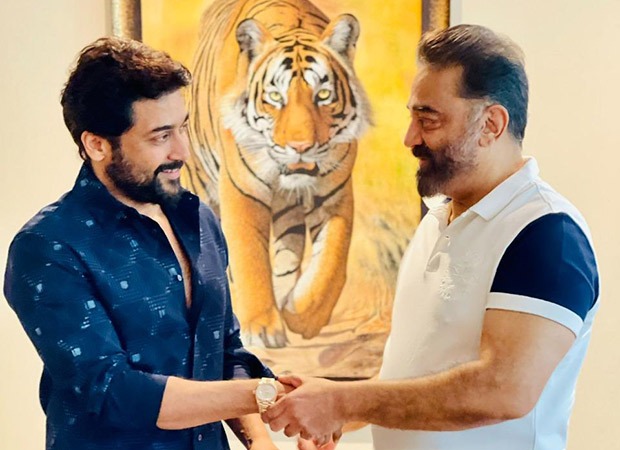 Kamal Haasan gifts Suriya his Rolex after the success of Vikram