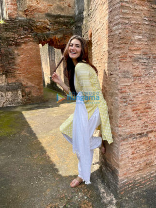 On the set of the movie Khuda Haafiz Chapter ll – Agni Pariksha