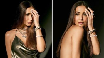 Malaika Arora is irresistibly gorgeous in backless and plunging metallic dress