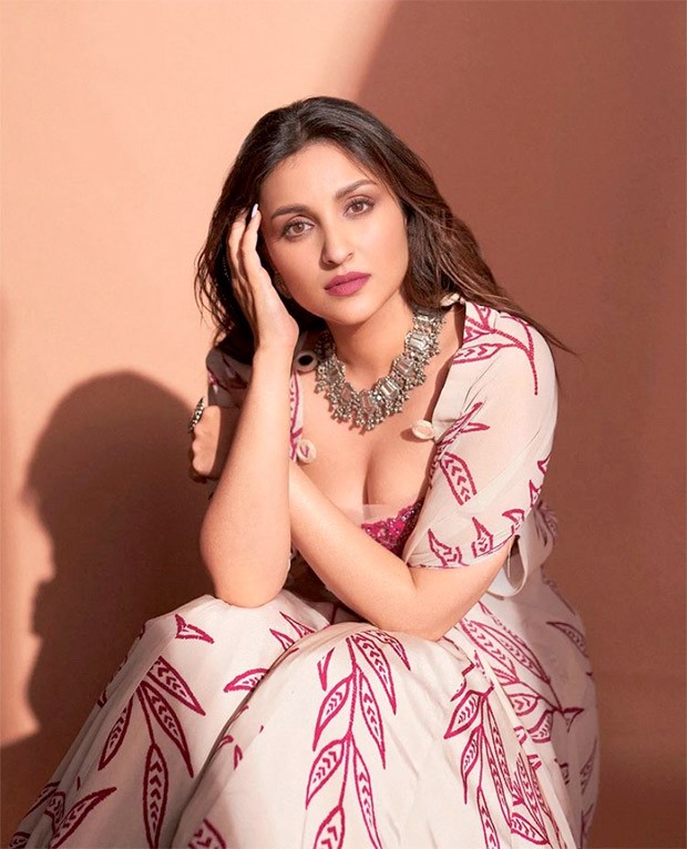 Parineeti Chopra is breath-taking beauty in Arpita Mehta’s pink sharara set worth Rs. 85,000 Parineeti Chopra is breath-taking beauty in Arpita Mehta’s pink sharara set worth Rs. 85,000