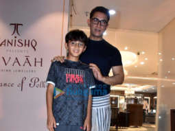 Photos: Aamir Khan snapped with his son Azad Rao Khan in Bandra