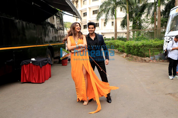 photos abhimanyu dassani shirley setia and shilpa shetty spotted promoting their film nikamma 4