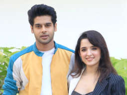 Photos: Abhimanyu Dassani and Shirley Setia snapped at Nikamma promotions