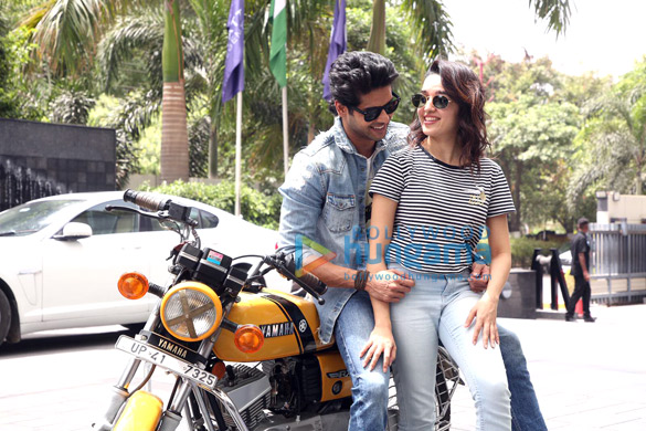 photos abhimanyu dassani and shirley setia snapped promoting their film nikamma in lucknow 2