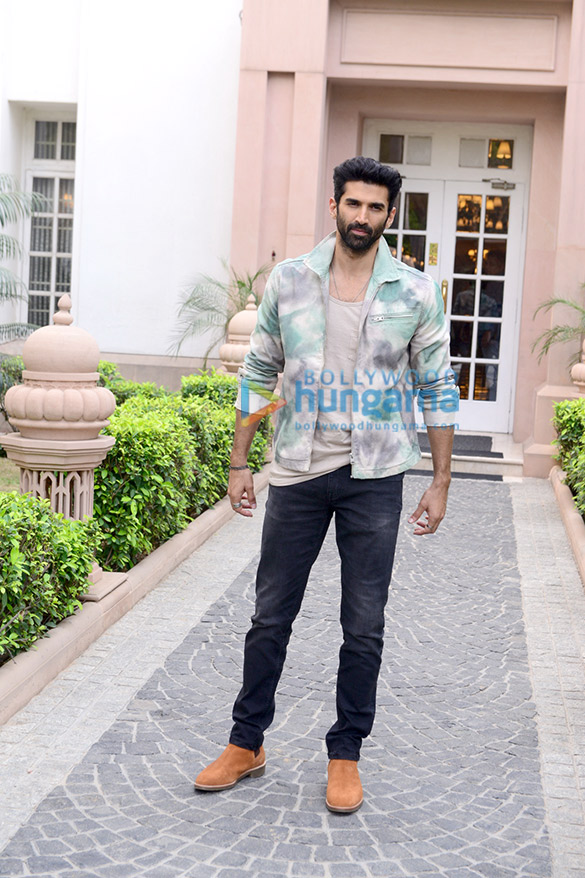 Photos: Aditya Roy Kapur and Sanjana Sanghi promote Rashtra Kavach Om at Imperial Hotel in New Delhi Photos: Aditya Roy Kapur and Sanjana Sanghi promote Rashtra Kavach Om at Imperial Hotel in New Delhi
