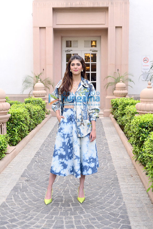 photos aditya roy kapur and sanjana sanghi promote rashtra kavach om at imperial hotel in new delhi 3