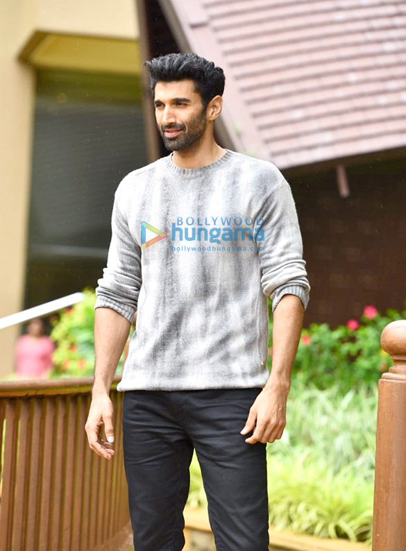 photos aditya roy kapur promotes rashtra kavach om in mumbai 2