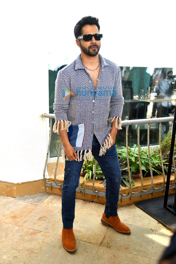 photos cast of jugjugg jeeyo snapped promoting the film at sun n sand in juhu 2