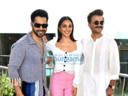 Photos: Cast of JugJugg Jeeyo snapped promoting the film at Sun N Sand in Juhu