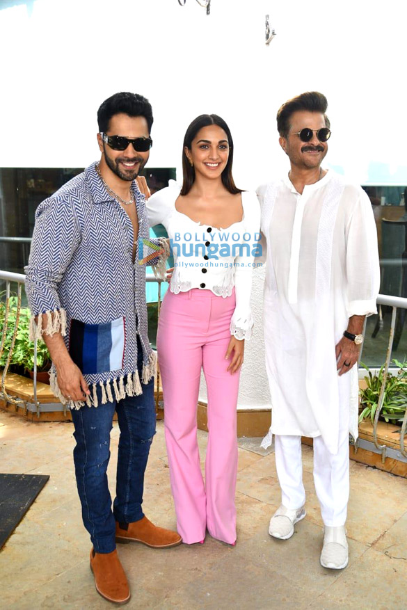 Photos: Cast of JugJugg Jeeyo snapped promoting the film at Sun N Sand in Juhu
