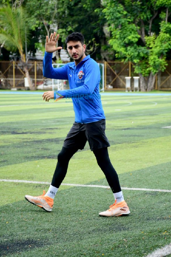 photos celebs snapped attending the all star football match in juhu 1