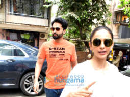 Photos: Jackky Bhagnani and Rakul Preet Singh spotted in Bandra