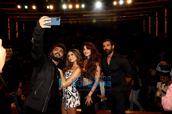 photos john abraham arjun kapoor disha patani and tara sutaria promote their film ek villain returns at nm college 5