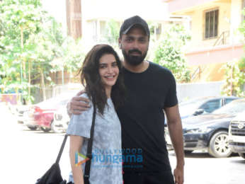 Photos: Karishma Tanna and her husband snapped in Bandra