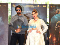 Photos: Kichcha Sudeep and Jacqueline Fernandez snapped at the trailer launch of Vikrant Rona