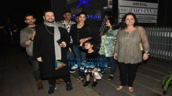 Photos: Neil Nitin Mukesh and family snapped at Hakkasan in Bandra
