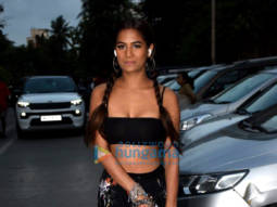 Photos: Poonam Pandey spotted with her pet in Juhu