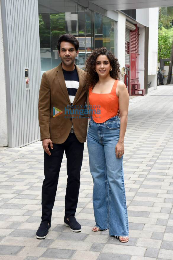 Photos: Rajkummar Rao and Sanya Malhotra snapped during the promotions of their film, Hit – The First Case Photos: Rajkummar Rao and Sanya Malhotra snapped during the promotions of their film, Hit – The First Case