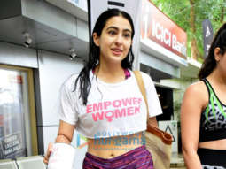 Photos: Sara Ali Khan spotted at bandra