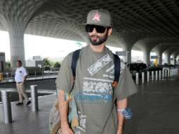 Photos: Shahid Kapoor, Saiee Manjrekar and others snapped at the airport