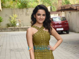 Photos: Shirley Setia snapped during the film promotions of Nikamma