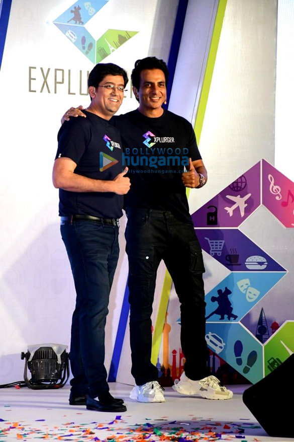photos sonu sood snapped at the launch event of explurger app 5