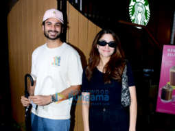 Photos: Sunny Kaushal and Sharvari Wagh snapped in Juhu