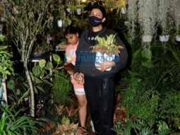 Photos: Sushmita Sen spotted at a plant store with her daughter in Bandra