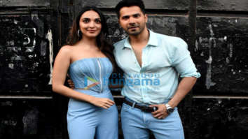 Photos: Varun Dhawan and Kiara Advani snapped promoting JugJugg Jeeyo