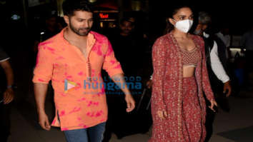 Photos: Varun Dhawan and Kiara Advani snapped promoting the film JugJugg Jeeyo