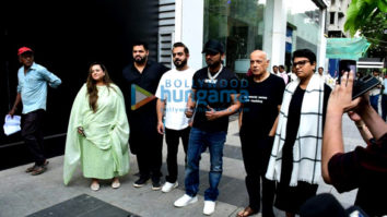Photos: Yo Yo Honey Singh and Mahesh Bhatt snapped at the launch event of their web series, Illuminati